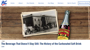 The Beverage That Doesn't Stay Still: The History of the ... - RC Cola - rc cola manufacturer
