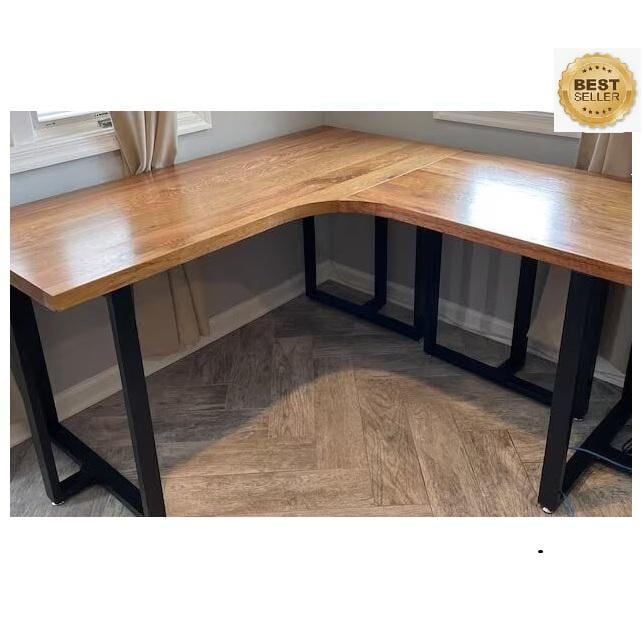 A relevant stock photo of l shaped desk custom in a typical setting.