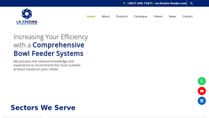 Bowl Feeder Systems Manufacturer Malaysia | LA Feeding - feeder manufacturer
