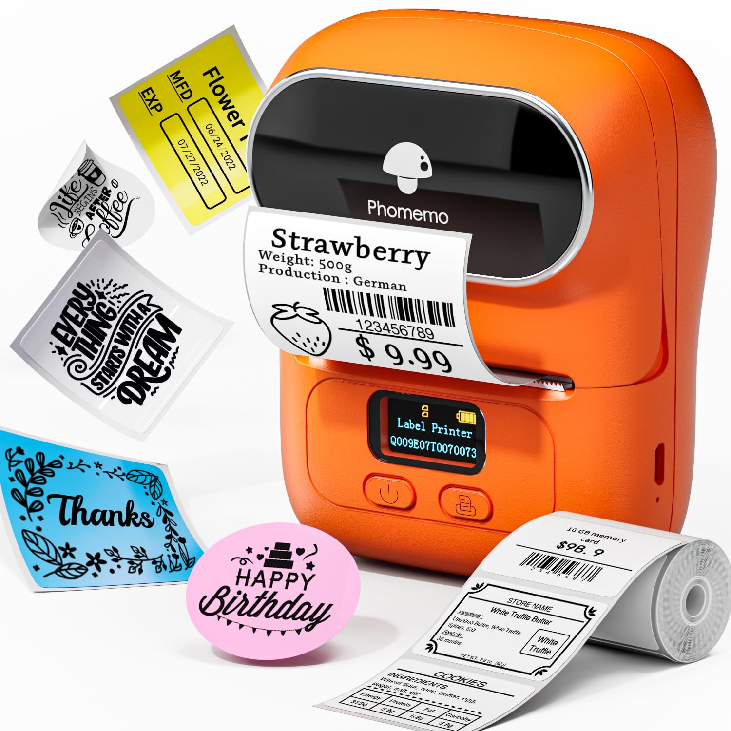 A relevant stock photo of label maker manufacturer in a typical setting.