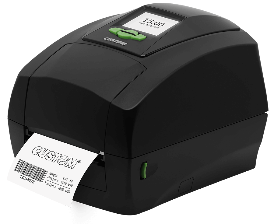 A relevant stock photo of label printer custom in a typical setting.