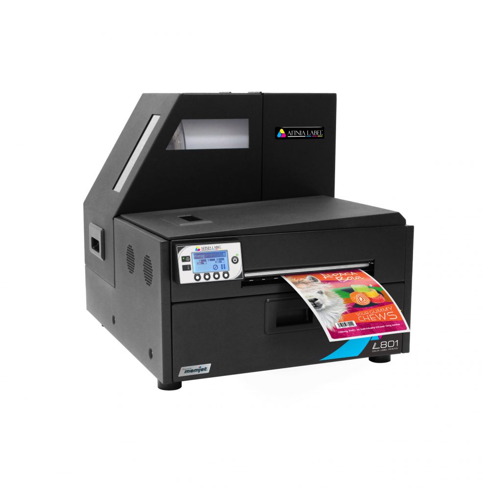 A relevant stock photo of label printer custom in a typical setting.