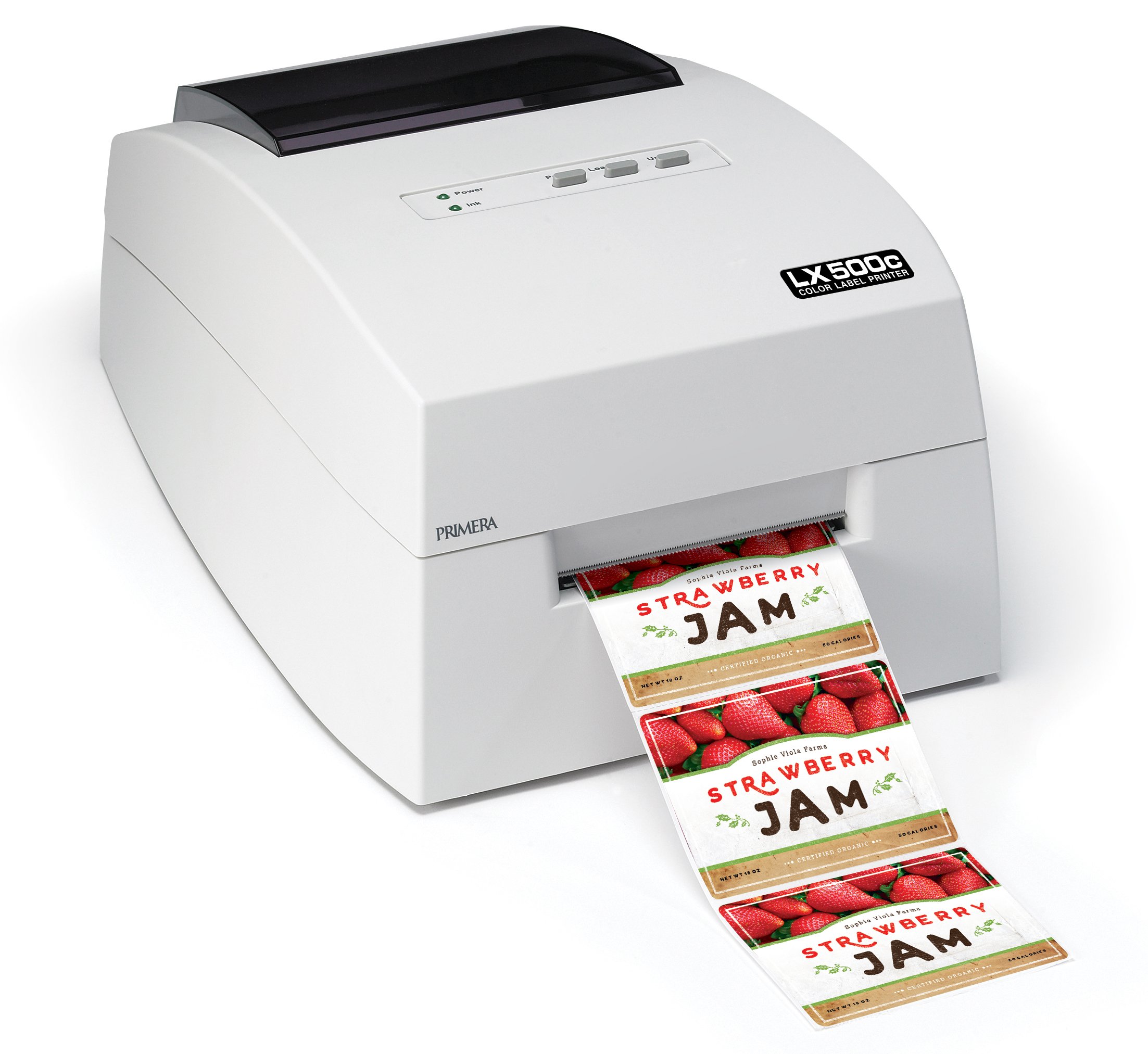 A relevant stock photo of label printer manufacturer in a typical setting.