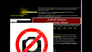 Lane Cedar Chest Brief History Antique Vintage Collectible ... - lane cedar chest company