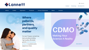 Generic Pharmaceutical Manufacturing & Development | Lannett Company - lannett drug manufacturer