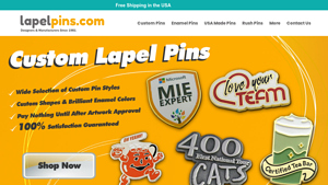 Custom Lapel Pins | Custom Pins - LapelPins.com - enamel pins bulk