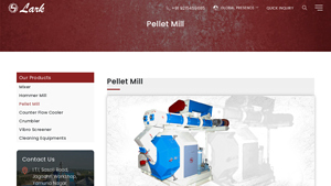 Pellet Mill Manufacturer India | Lark Engineering Pellet Feed Plant - pellet machine company