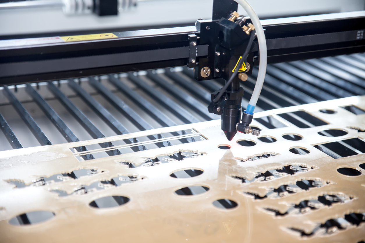 A relevant stock photo of laser cutting manufacturer in a typical setting.