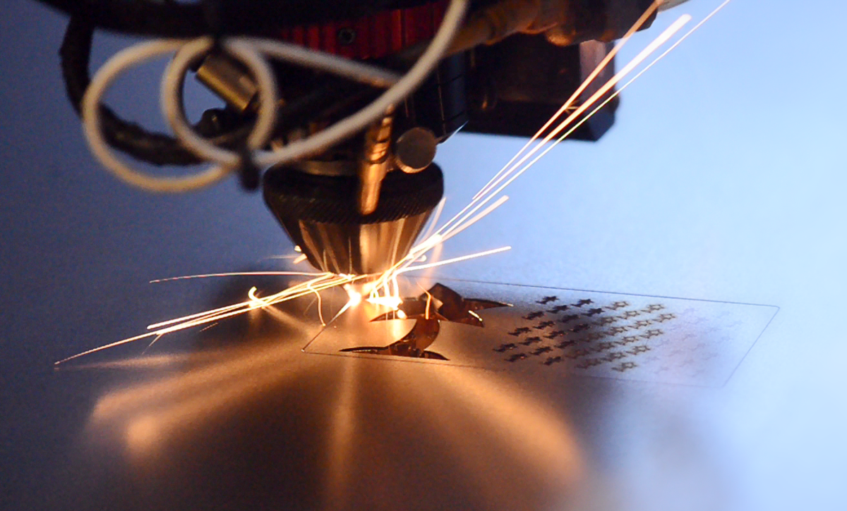 A relevant stock photo of laser cutting supplier in a typical setting.