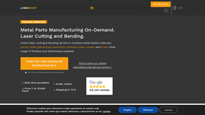 LaserBoost: Online Laser Cutting & Metal Bending Service - metal laser cutter factory