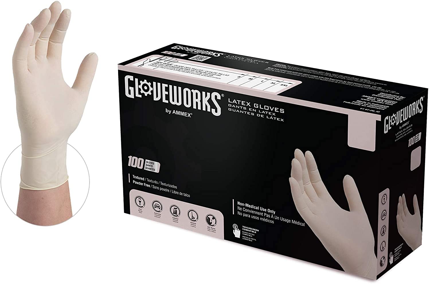 A relevant stock photo of latex glove manufacturer in a typical setting.
