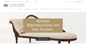 Antique Reproductions | Laurel Crown - retro furniture company