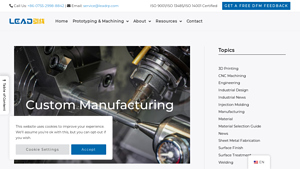 What Is Custom Manufacturing - LEADRP - Rapid Prototyping And ... - custom manufacturer
