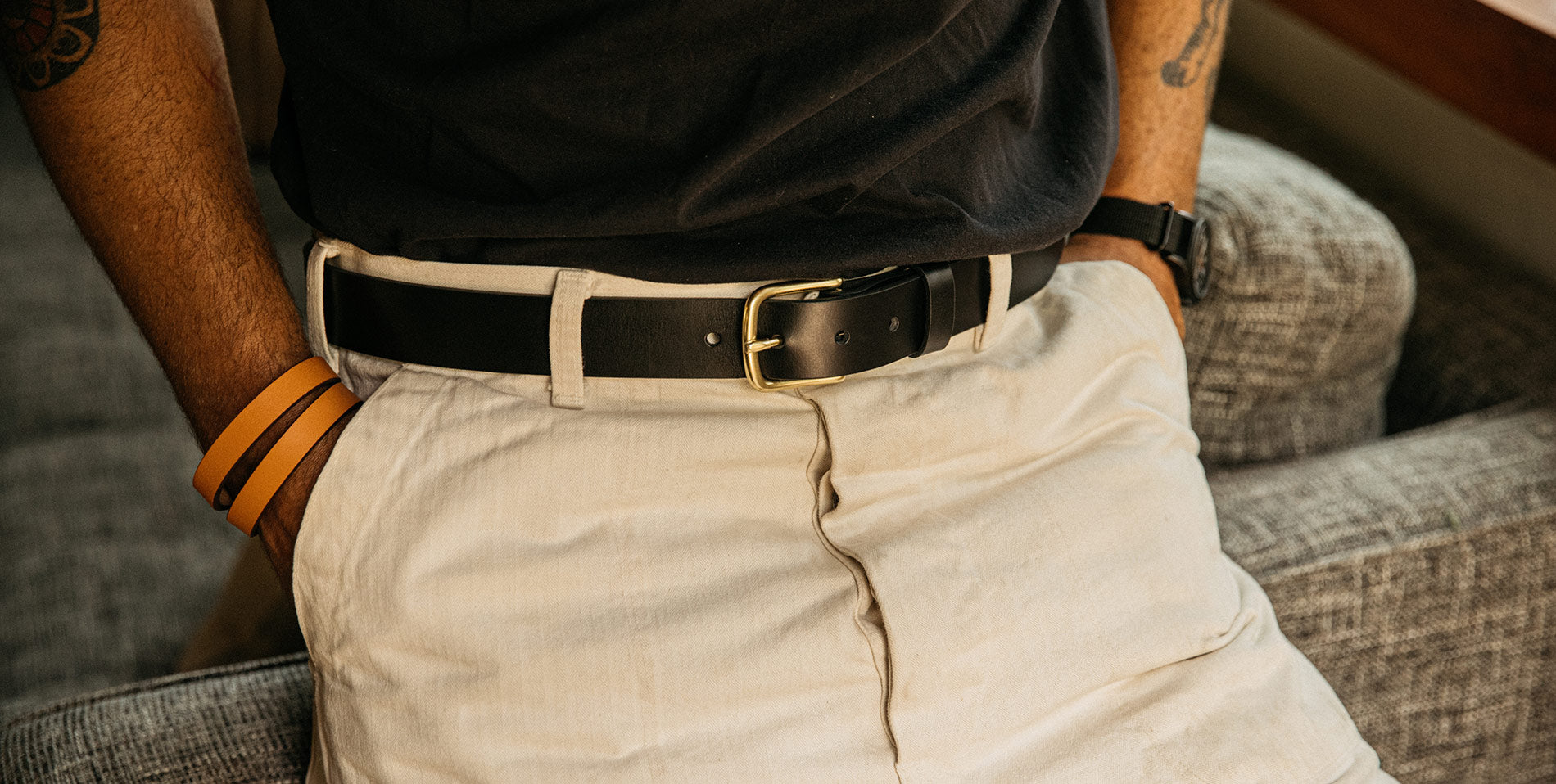 A relevant stock photo of leather belt supplier in a typical setting.