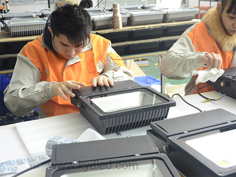 A relevant stock photo of led floodlight china in a typical setting.