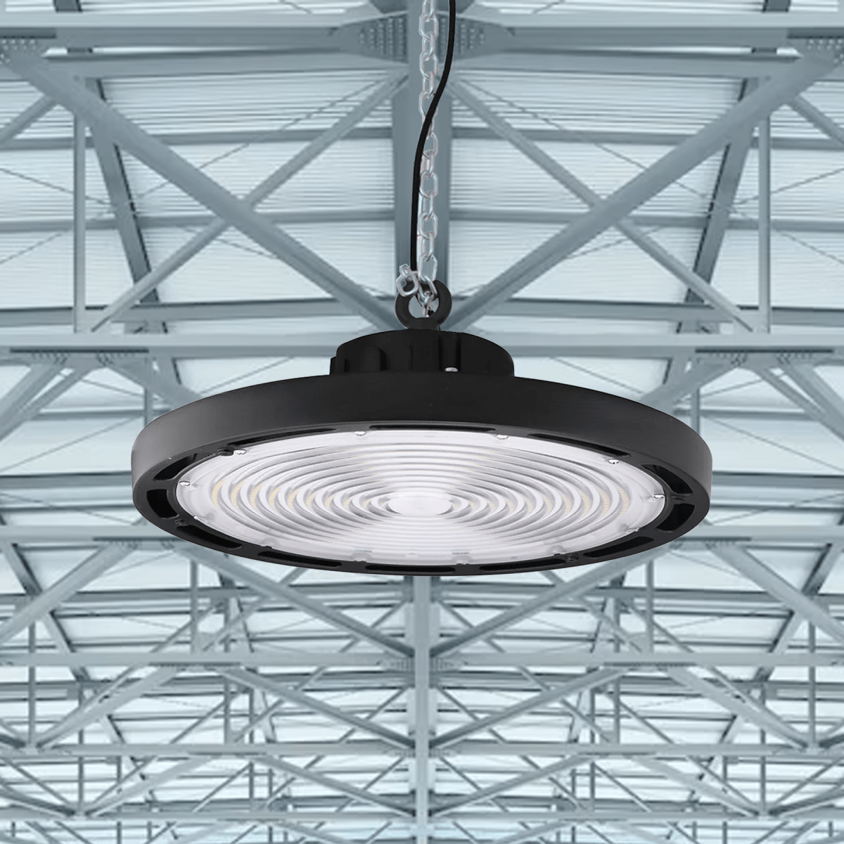 A relevant stock photo of led high bay lighting supplier in a typical setting.