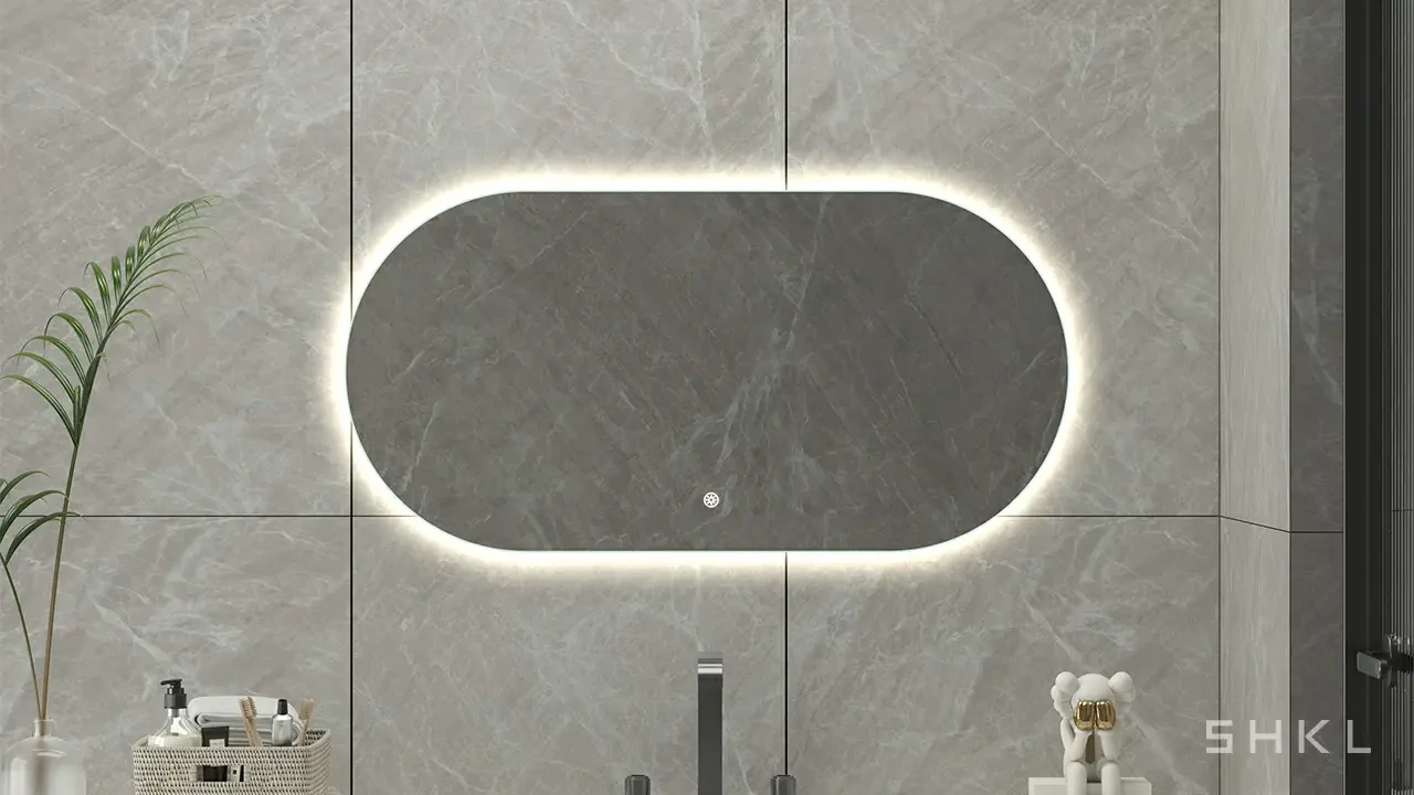 A relevant stock photo of led mirror manufacturer in a typical setting.