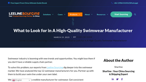 Best 7 Swimwear Manufacturers: High Quality & Low MOQ - swimwear manufacturer