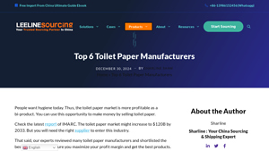 Best 6 Toilet Paper Manufacturers: Quality You Can Trust - toilet paper manufacturer