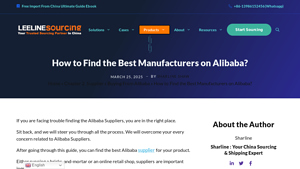How to Find the Best Manufacturers on Alibaba? - best manufacturer