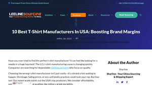 10 Best T-Shirt Manufacturers In USA: Boosting Brand Margins - shirt manufacturer