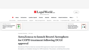 AstraZeneca to launch Breztri Aerosphere for COPD treatment following ... - breztri manufacturer