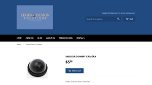 Indoor Dummy Camera - Legin Design Company - dummy camera company