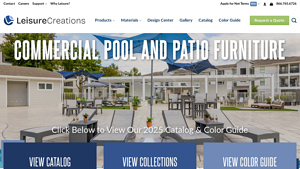Leisure Creations: Commercial Pool & Patio Furniture - pool furniture factory