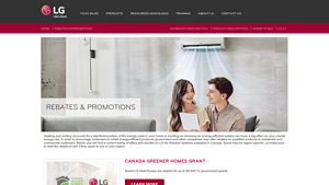 Rebates And Promotions| LG Canada | LG Canada - lgdfs.ca - washer dryer manufacturer rebates