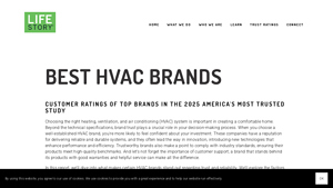 Top HVAC Brands Ranked in 2025 Customer Rating Study - America's Most ... - hvac manufacturer