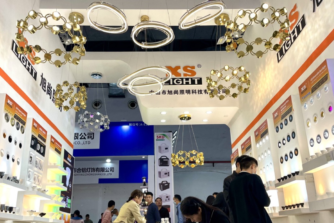A relevant stock photo of lighting china in a typical setting.