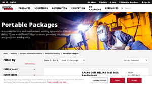 Portable Mechanized Welding Systems - Lincoln Electric - portable welding machine factory