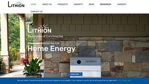 Lithion Battery Inc.: Home - lithium phosphate battery factory