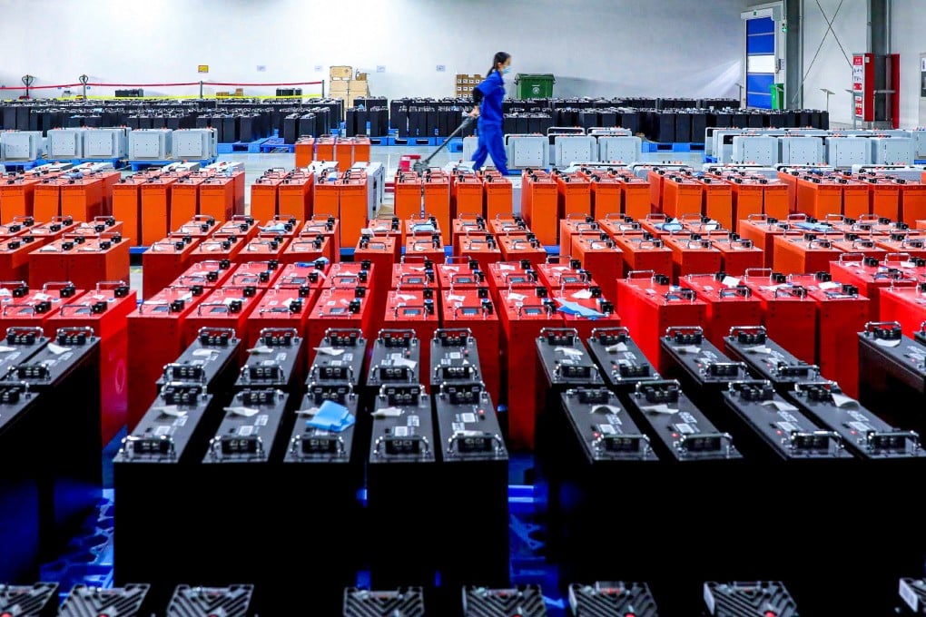 A relevant stock photo of lithium ion batteries china in a typical setting.