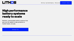 Lithos Energy - ion battery company
