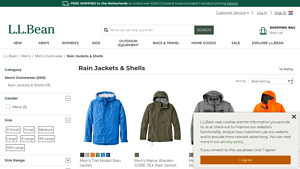 Men's Rain Jackets & Shells - L.L.Bean - best raincoat for men company
