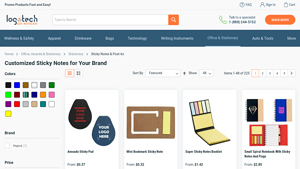 Customized Sticky Notes for Your Brand - Logotech - personalized sticky notes bulk