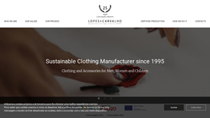 Lopes & Carvalho | Sustainable Clothing Manufacturer - manufacturer clothing portugal