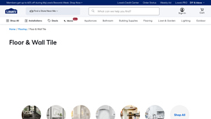 Floor & Wall Tile at Lowes.com - best tiles for floor company