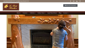 L. Post Rustics artisan made Adirondack Rustic Furniture. - rustic furniture company