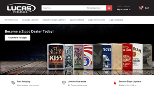 Lucas Wholesale | The World's Largest Online Zippo Lighter ... - lighters bulk