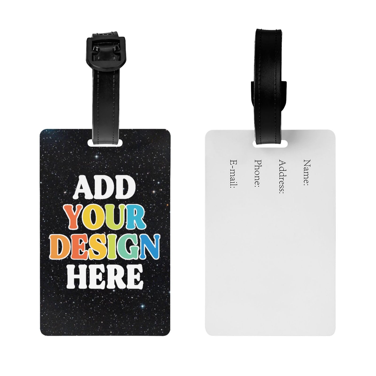 A relevant stock photo of luggage tag custom in a typical setting.