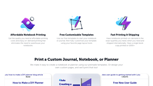 Create a Custom Journal, Notebook or Planner | Lulu - custom planner manufacturer