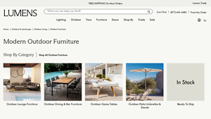 Modern Outdoor Furniture & Patio Furniture - Lumens.com - modern outdoor furniture company