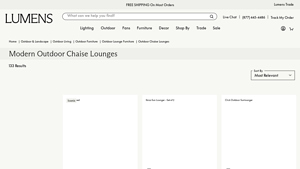 Modern Outdoor Chaise Lounges - Lumens.com - outdoor chaise lounge factory