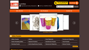 Lumitex, Mumbai - Manufacturer of Glitter Powder and Glitters - glitter manufacturer