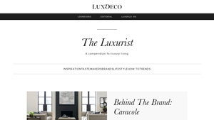 Behind The Brand: Caracole - LuxDeco - caracole furniture company
