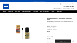 Blue Moon Beauty Super Hold Super Lace Glue - LXM Wholesale - lace glue wholesale