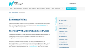 Laminated Glass - M3 Glass Techologies - laminated glass manufacturer
