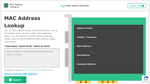 MAC Address Lookup - MAC/OUI Vendor Search - mac address by manufacturer